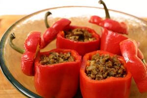 Cooking for Nutrition (Stuffed Red Bell Pepper Recipe)